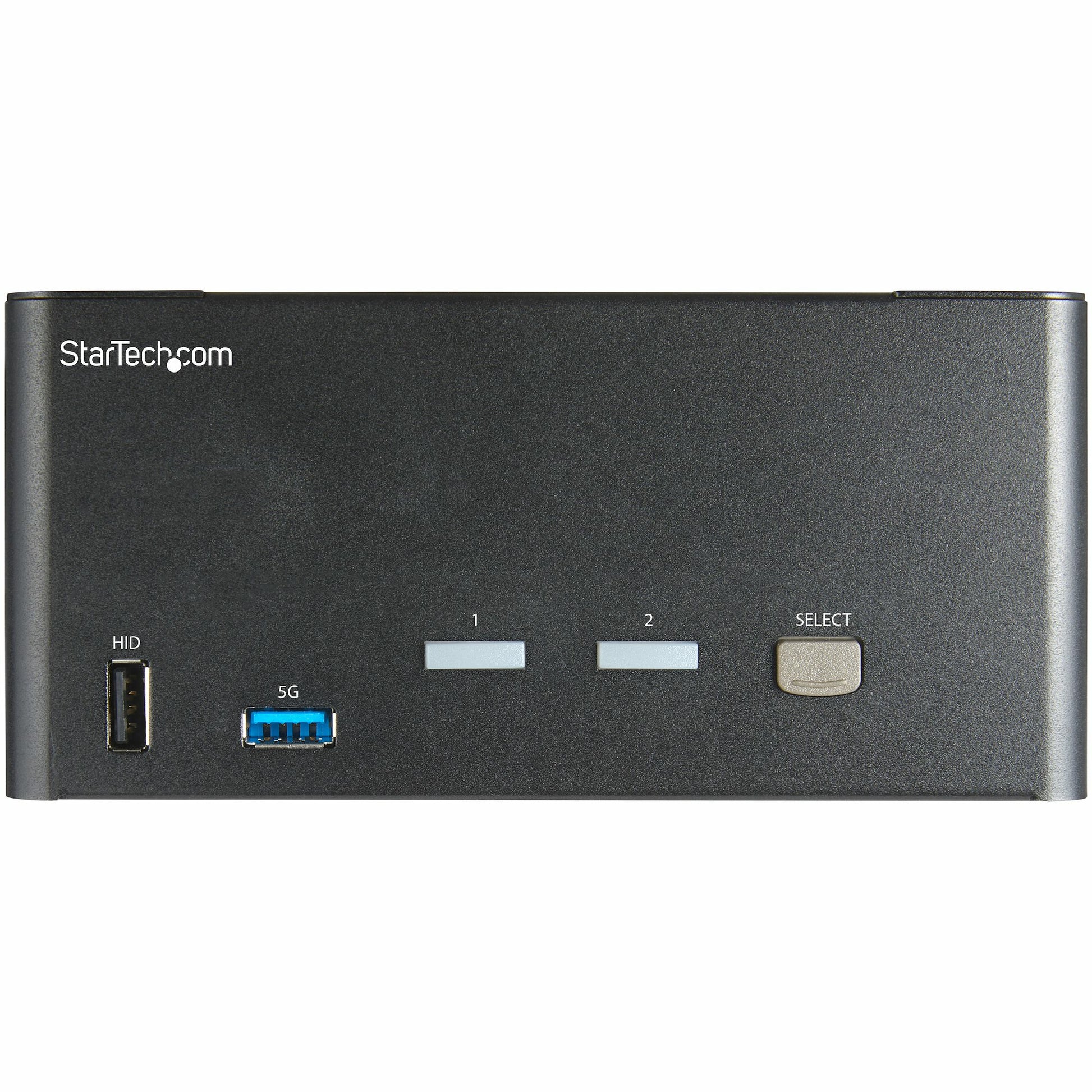 StarTech.com 2-Port DP KVM-Switch – 4K/60 Hz, USB 3.0-Hub, Audio
