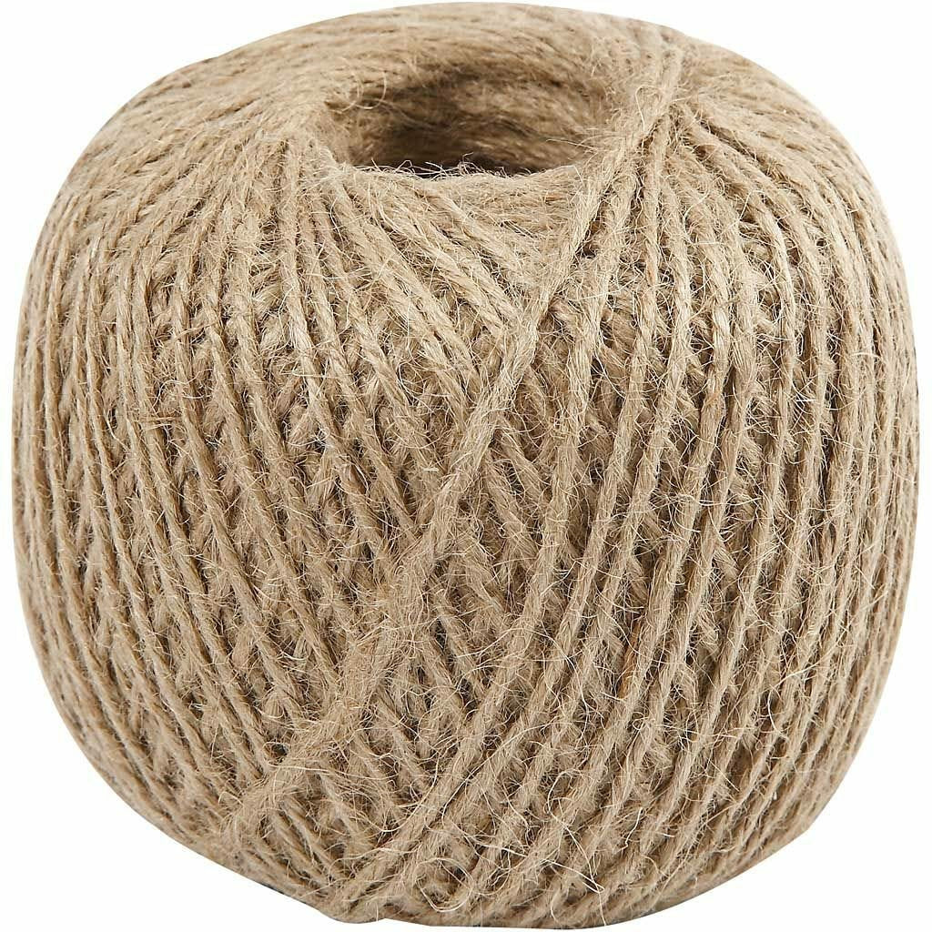 Creativ Company Kordel Ø 2 mm × 180 m, hellbraun