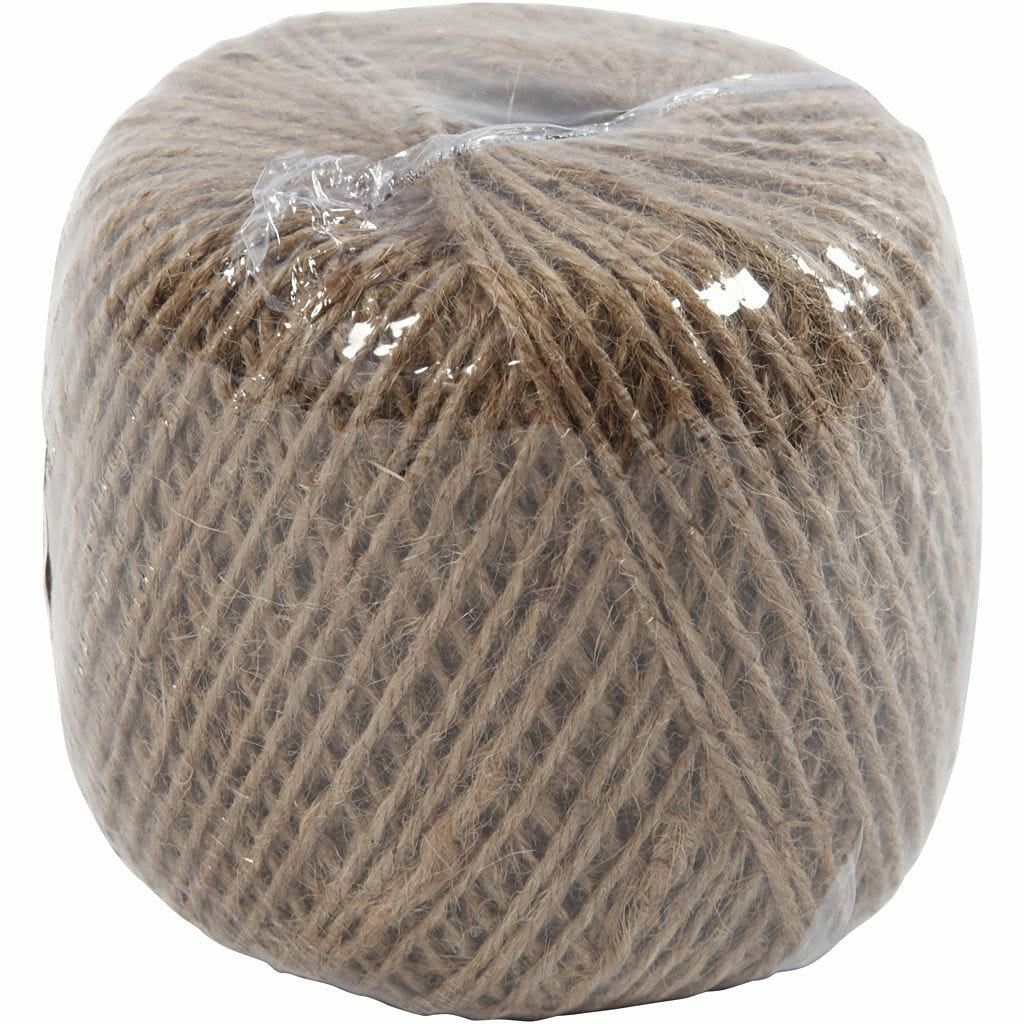 Creativ Company Kordel Ø 2 mm × 180 m, hellbraun