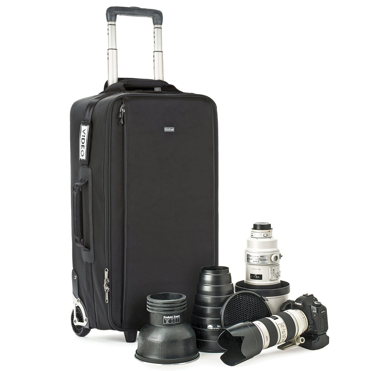 Think Tank Logistics Manager 30 V2.0 Rollkoffer – Nylon, Schwarz – 401 × 320 × 760 mm