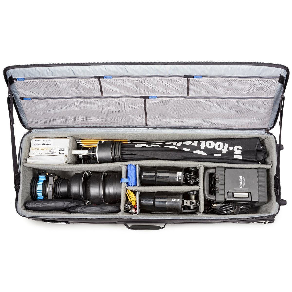 Think Tank Production Manager 50 V2.0 Kamerakoffer – Schwarz, TSA-Schloss – 440 × 320 × 1350 mm