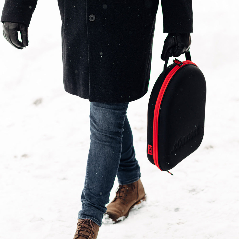 DEFA eConnect Basic Bag – Reisebeutel, Schwarz/Rot, 36 × 47 × 10 cm