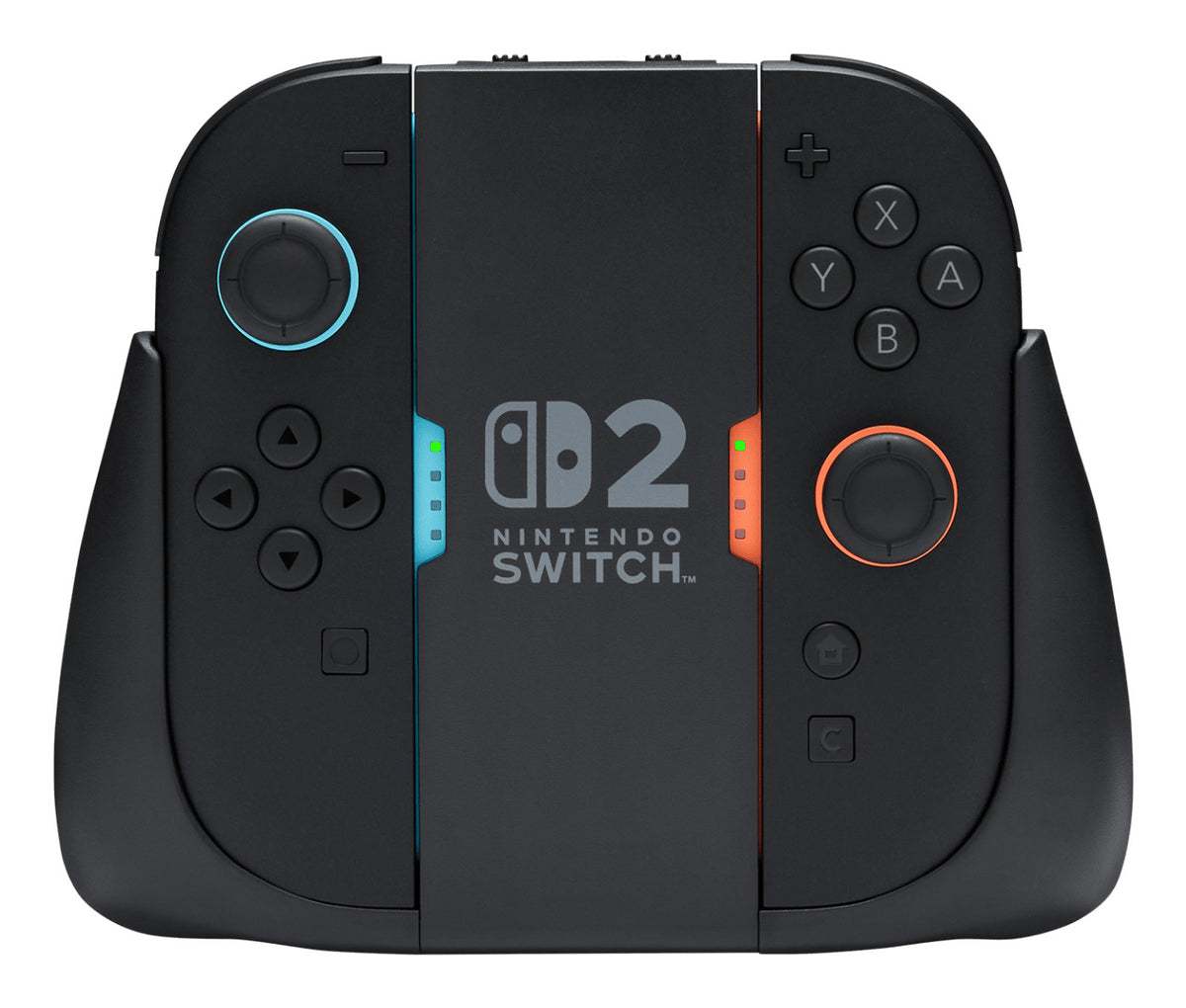 PowerA NSAC0555 Joy-Con Comfort Grip – Aktionsgriff für Nintendo Switch 2, Schwarz