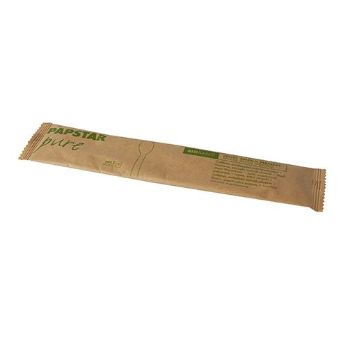 Papstar Holz-Suppenlöffel pure, 16 cm – 50 Stk.