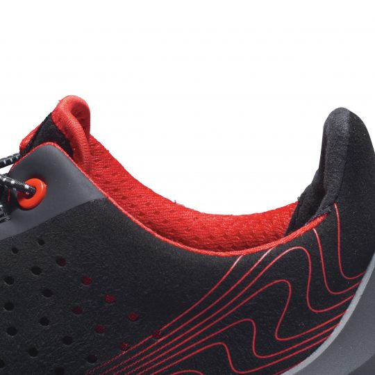 Uvex 1 G2 Sicherheits-Halbschuh S1P – Schwarz/Rot – Grösse 36, Weite 11