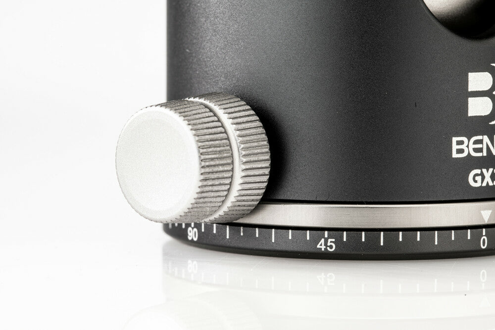 Benro GX30 Kugelkopf – 85 mm, 380 g, Kugel Ø 35,6 mm, Traglast 30 kg, 1/4", Schnellwechsel