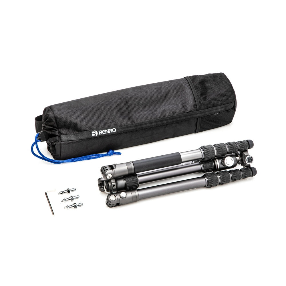 Benro FBAT15AVX20 Bat Dreibeinstativ – Aluminium, 5 Sektionen, bis 165 cm, 14 kg Tragkraft – Kugelkopf