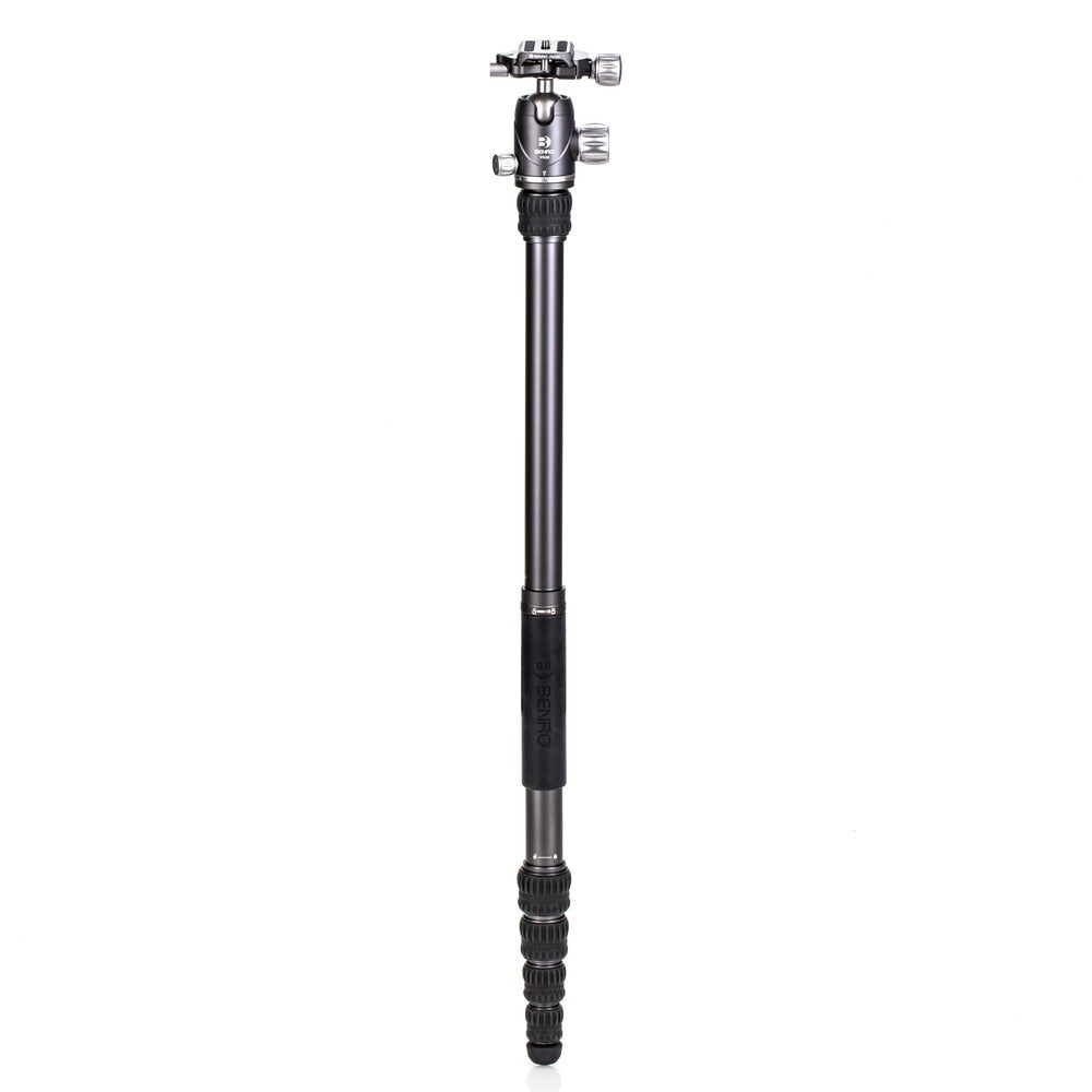 Benro FBAT15AVX20 Bat Dreibeinstativ – Aluminium, 5 Sektionen, bis 165 cm, 14 kg Tragkraft – Kugelkopf