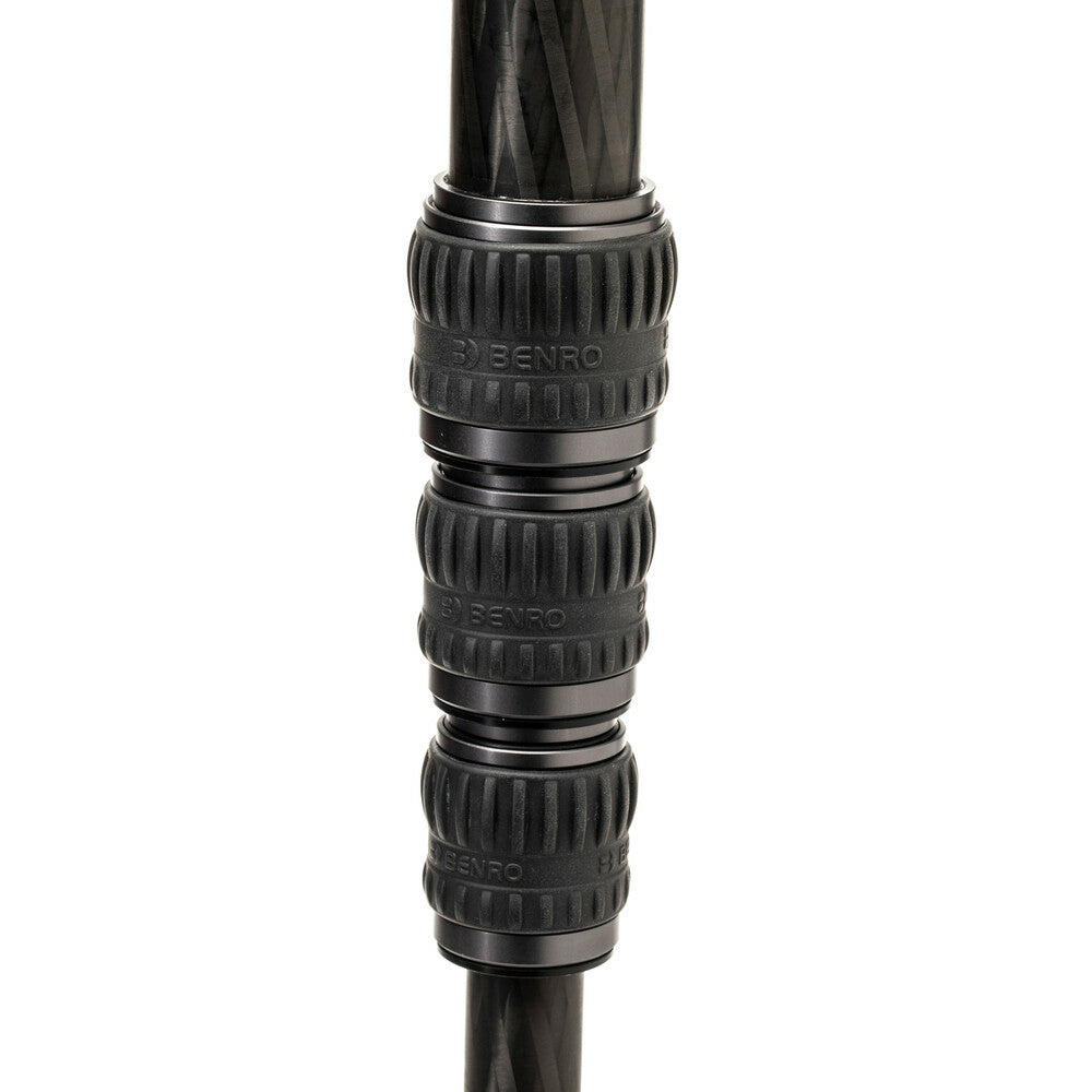 Benro MSDPL46C SUPADUPA PRO Einbeinstativ – Carbon, bis 158 cm, bis 32 kg – Schwarz