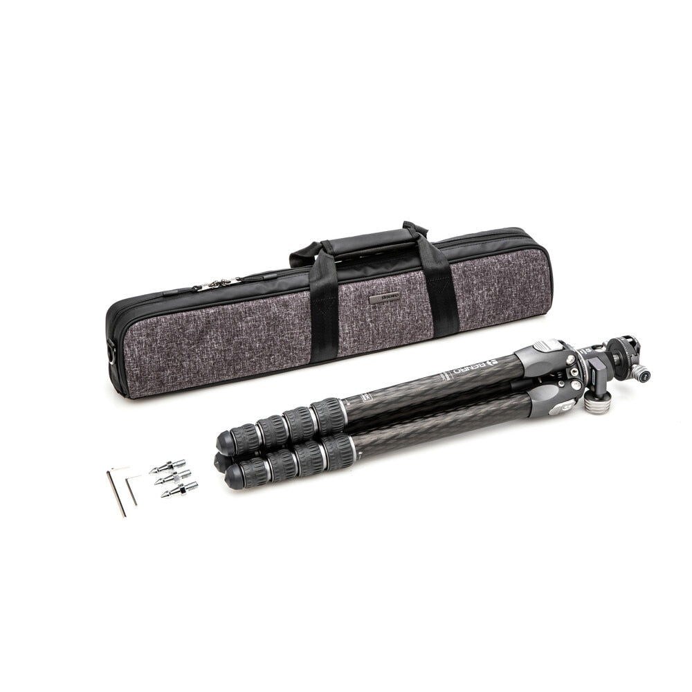 Benro TTOR35CGX35 Tortoise Carbon-Stativ – 155,5 cm, 15 kg Traglast, 5 Sektionen, 56 cm eingeklappt