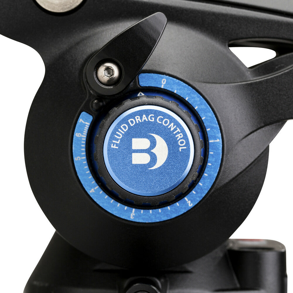 Benro S8PRO Videokopf – Traglast 8 kg, 2,47 kg, 1/4", 3/8" – 360° Schwenk