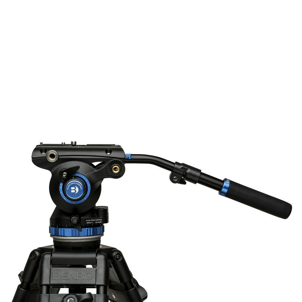 Benro S8PRO Videokopf – Traglast 8 kg, 2,47 kg, 1/4", 3/8" – 360° Schwenk