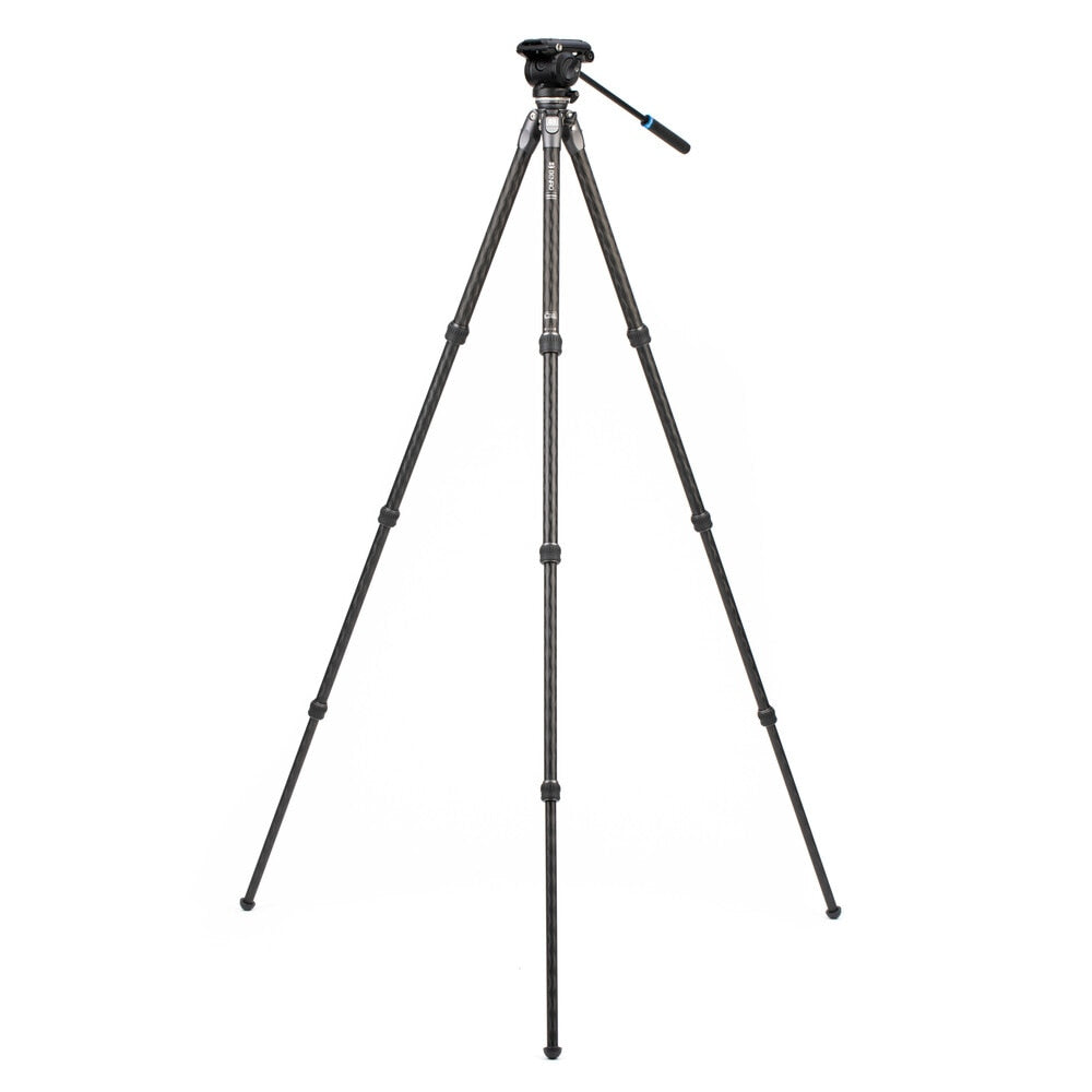 Benro TTOR24CLVS4pro Videostativ – Carbon, 4 Sektionen, bis 158,5 cm, 4 kg Traglast