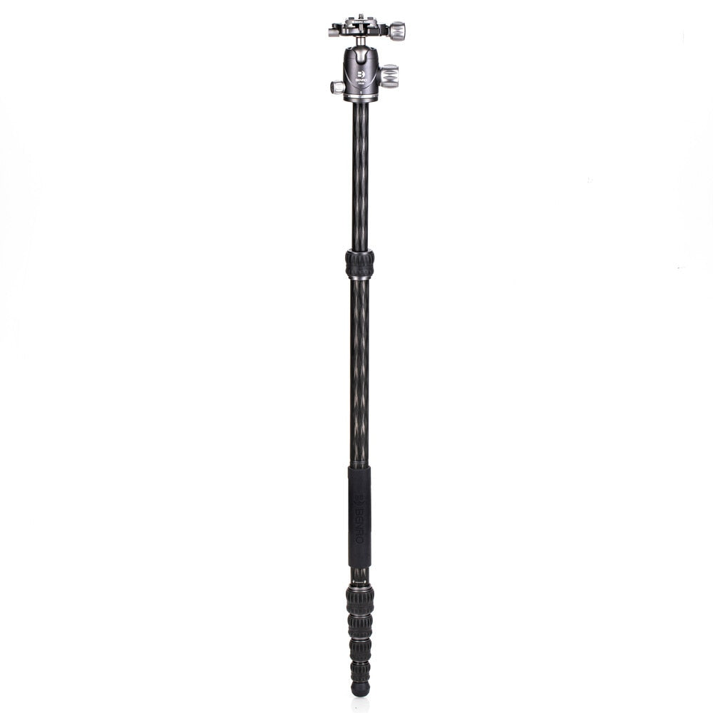 Benro FRHN05CVX20 Rhino Stativ – bis 139,5 cm – 10 kg Traglast – Carbon