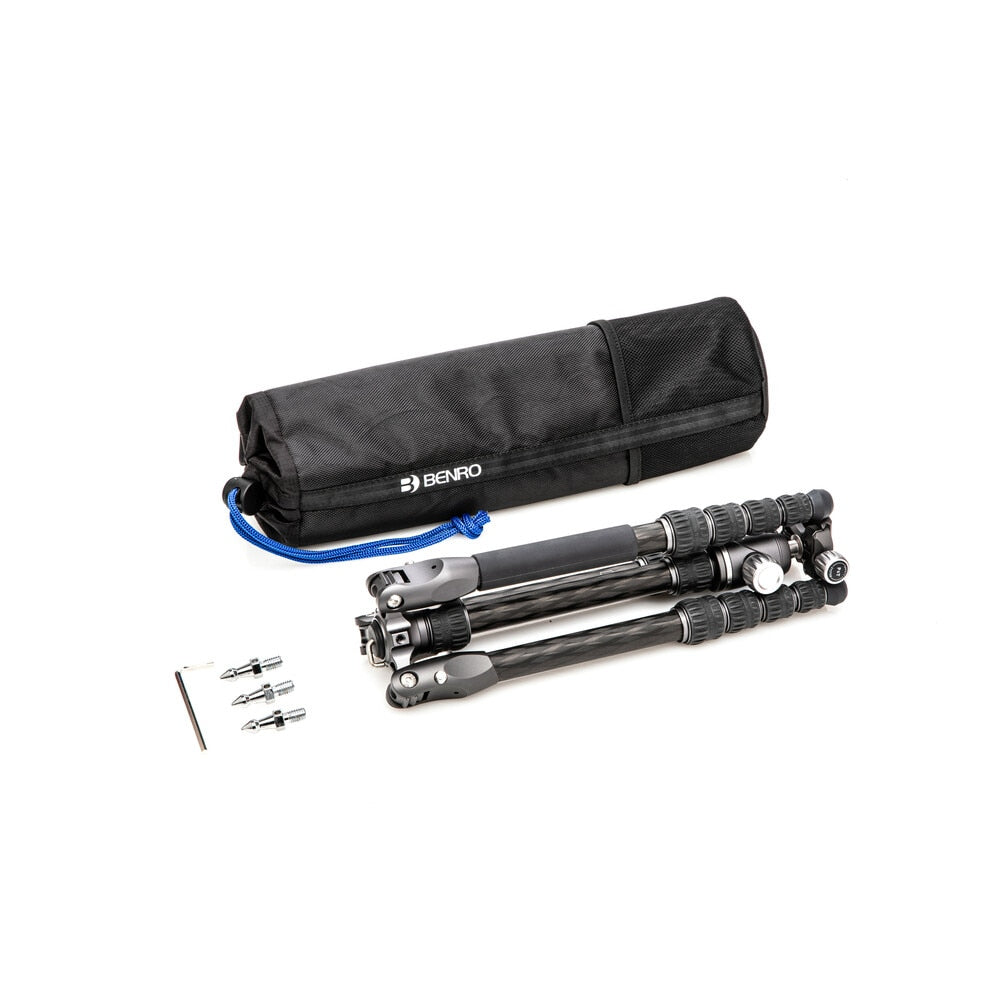 Benro FRHN05CVX20 Rhino Stativ – bis 139,5 cm – 10 kg Traglast – Carbon