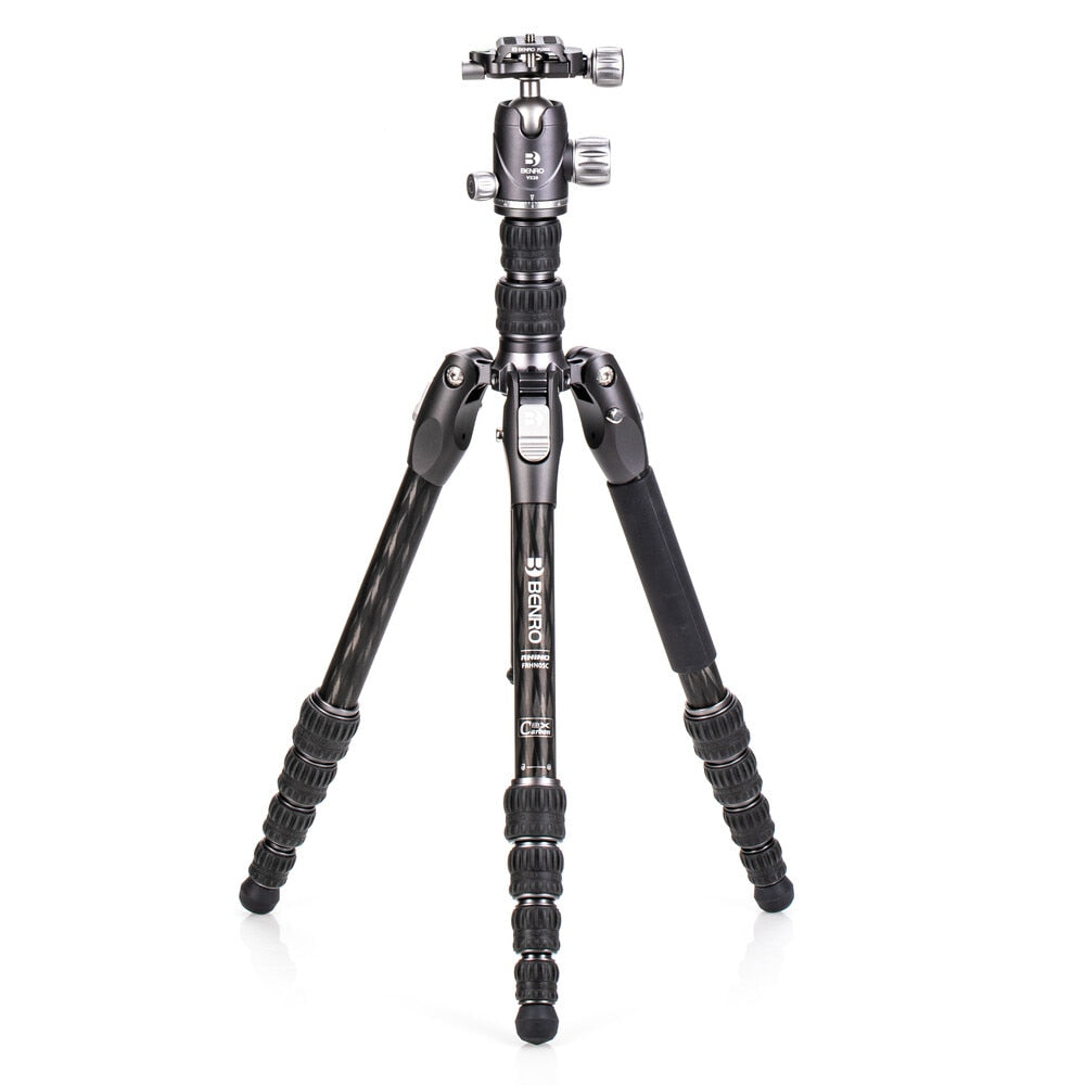 Benro FRHN05CVX20 Rhino Stativ – bis 139,5 cm – 10 kg Traglast – Carbon