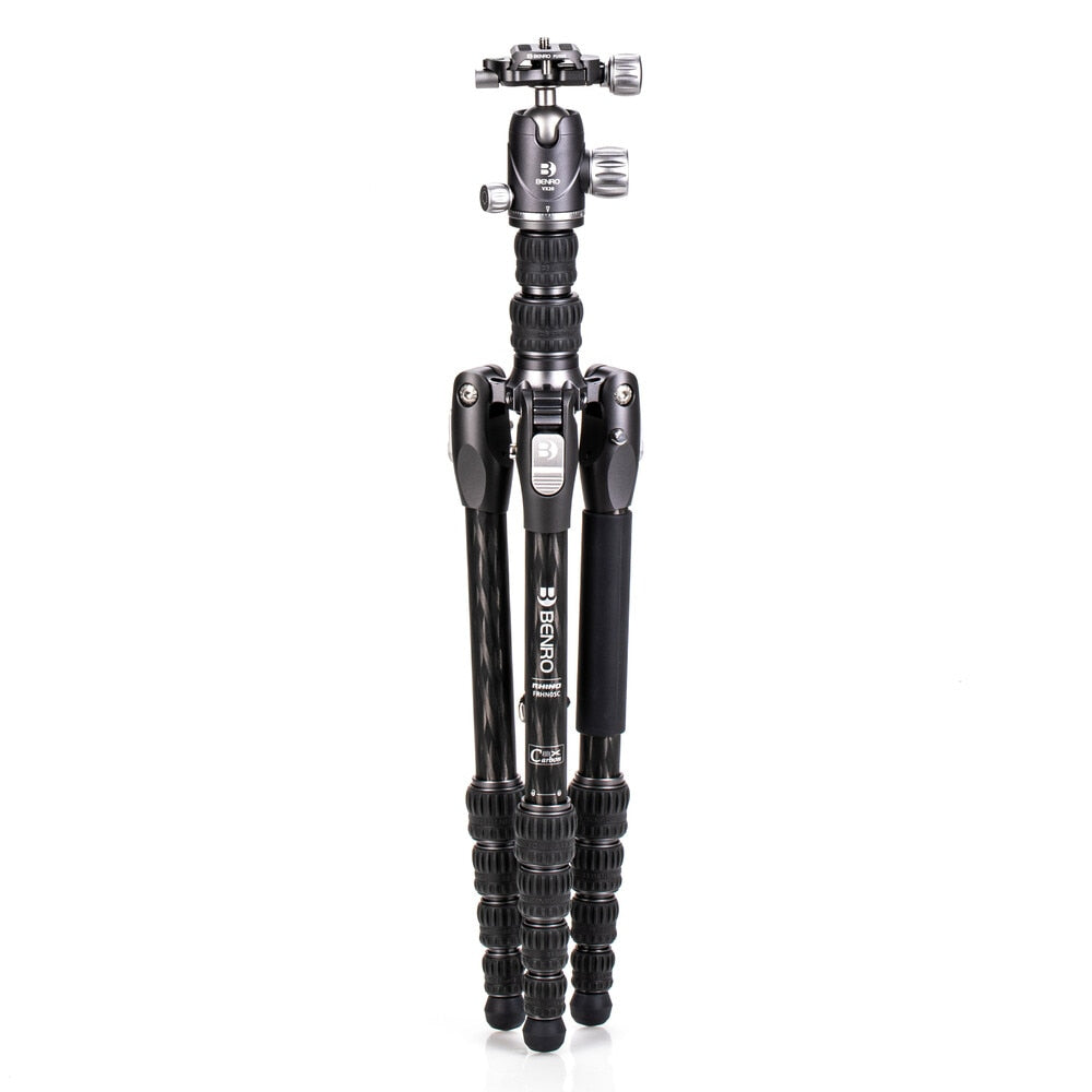 Benro FRHN05CVX20 Rhino Stativ – bis 139,5 cm – 10 kg Traglast – Carbon