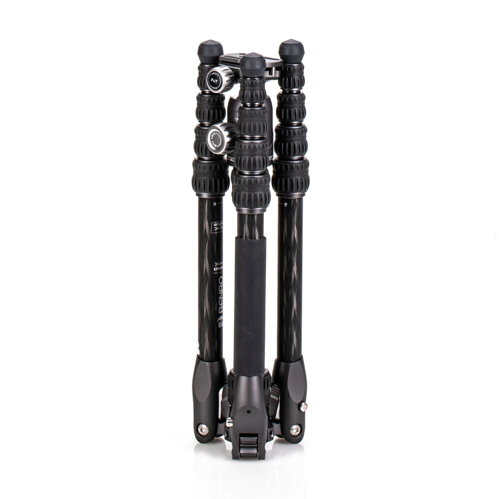 Benro FRHN05CVX20 Rhino Stativ – bis 139,5 cm – 10 kg Traglast – Carbon