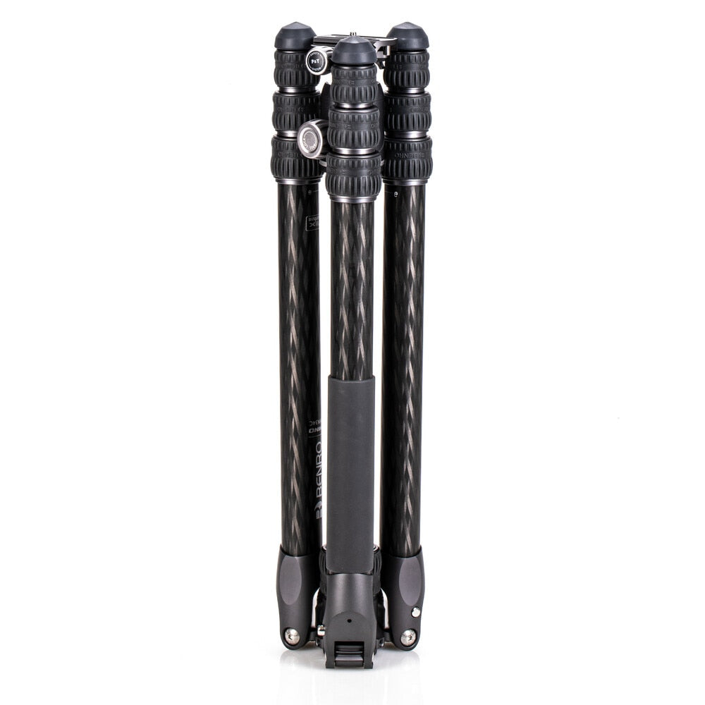 Benro FRHN34CVX30 Rhino Stativ – bis 174,7 cm – Traglast 20 kg – Carbon, 4-Sektionen