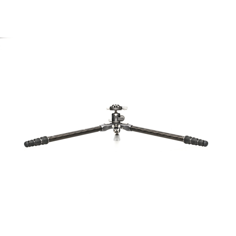 Benro TTOR14CGX25 Tortoise Dreibeinstativ – Carbon, 129 cm, 10 kg Traglast, 4 Sektionen, Kugelkopf