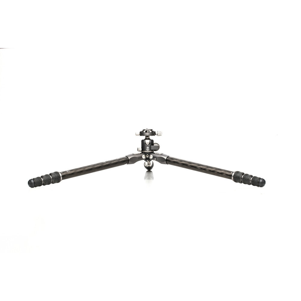 Benro TTOR24CGX30 Tortoise Stativ – Carbon, 4 Sektionen, 129,5 cm, Tragkraft 14 kg – für 1/4" und 3/8" Gewinde