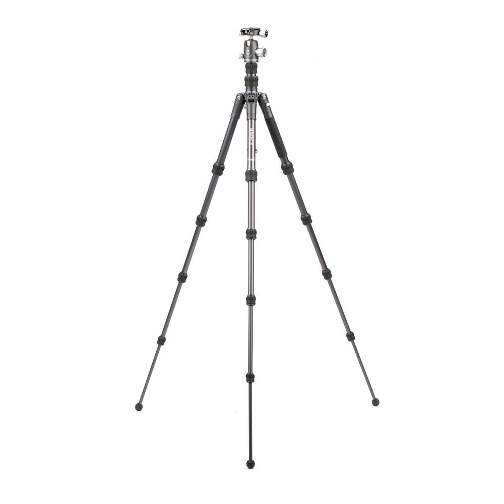 Benro FBAT05AVX20 Bat Stativ – bis 140,5 cm – 10 kg Traglast – Aluminium, 5 Sektionen, Kugelkopf