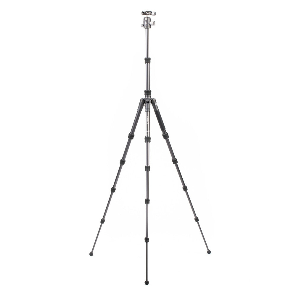 Benro FBAT05AVX20 Bat Stativ – bis 140,5 cm – 10 kg Traglast – Aluminium, 5 Sektionen, Kugelkopf