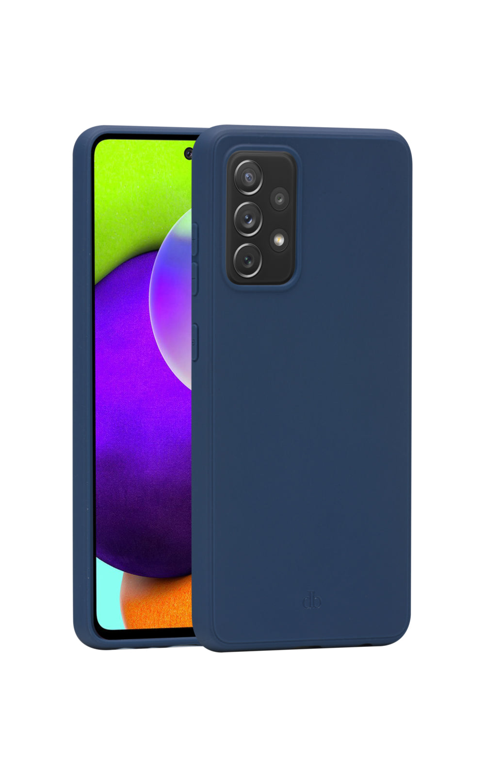 dbramante1928 Greenland – Backcover – für Samsung Galaxy A52, Recycling-Kunststoff, Blau, kabelloses Laden