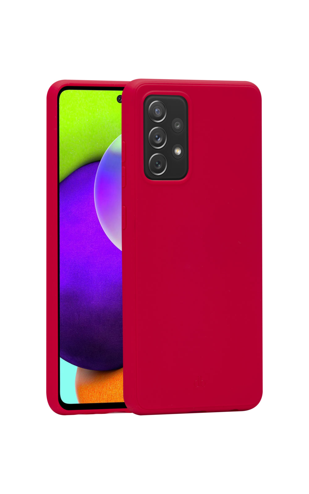 dbramante1928 Greenland – Backcover – für Samsung Galaxy A52s 5G, Recycling-Kunststoff, Rot, kabelloses Laden