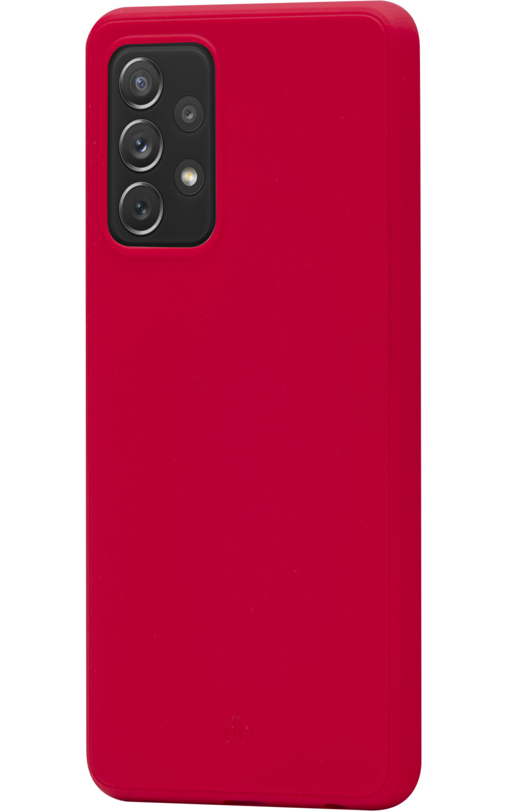 dbramante1928 Greenland – Backcover – für Samsung Galaxy A52s 5G, Recycling-Kunststoff, Rot, kabelloses Laden