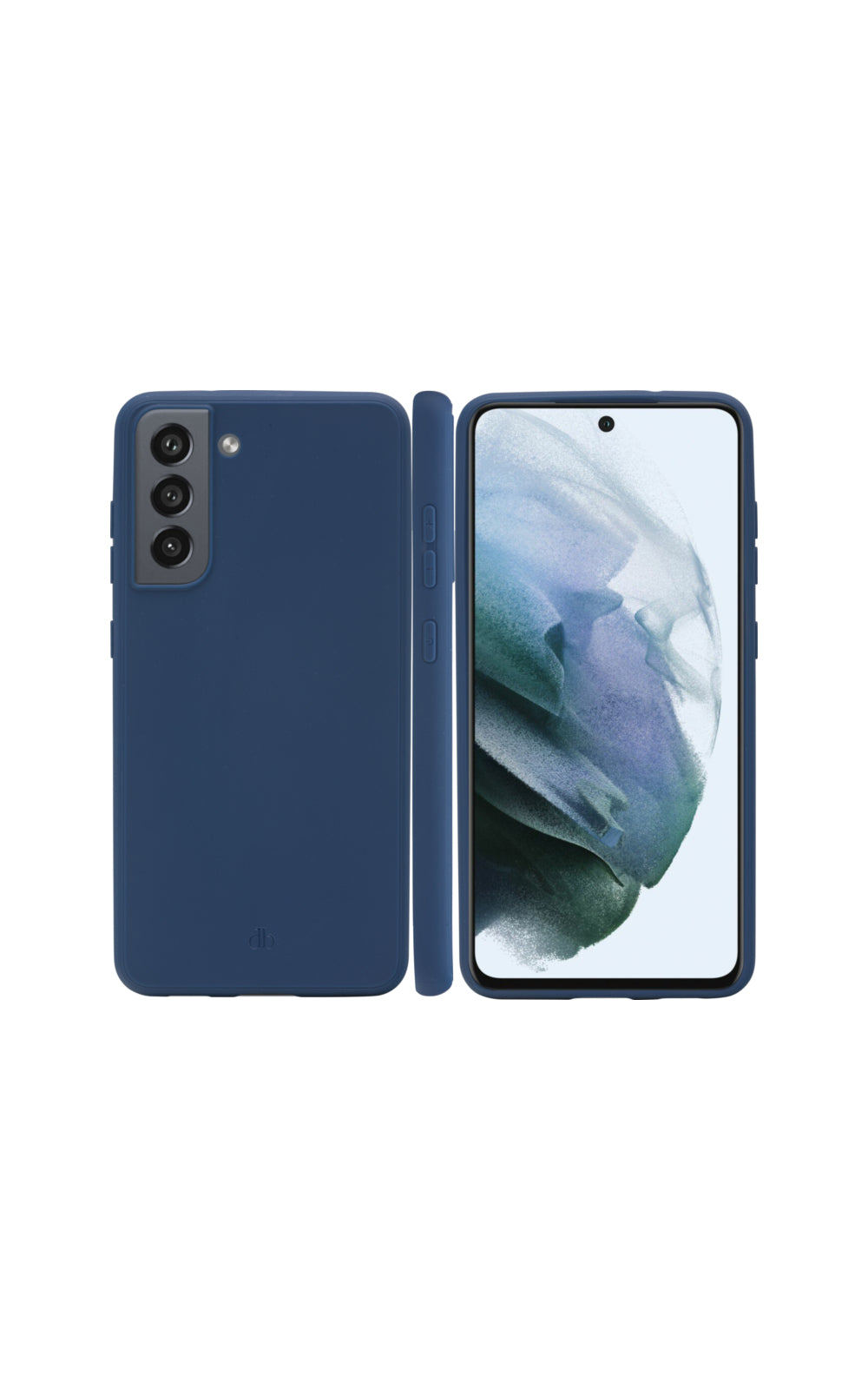 dbramante1928 Greenland – Backcover – für Samsung Galaxy S21 FE 5G, Recycling-Kunststoff, blau