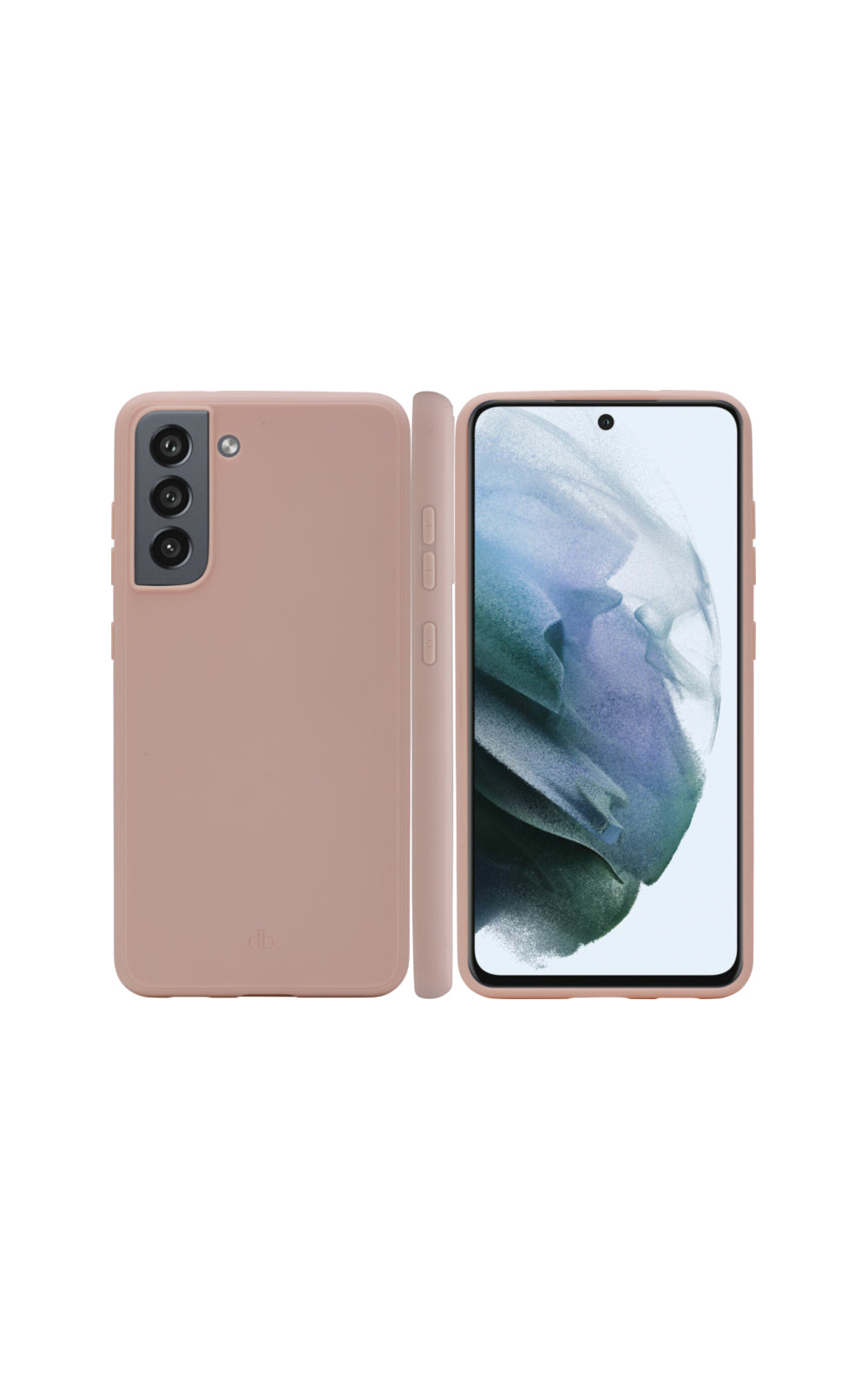 dbramante1928 Greenland – Backcover – für Samsung Galaxy S21 FE 5G, Recycling-Kunststoff, Sand