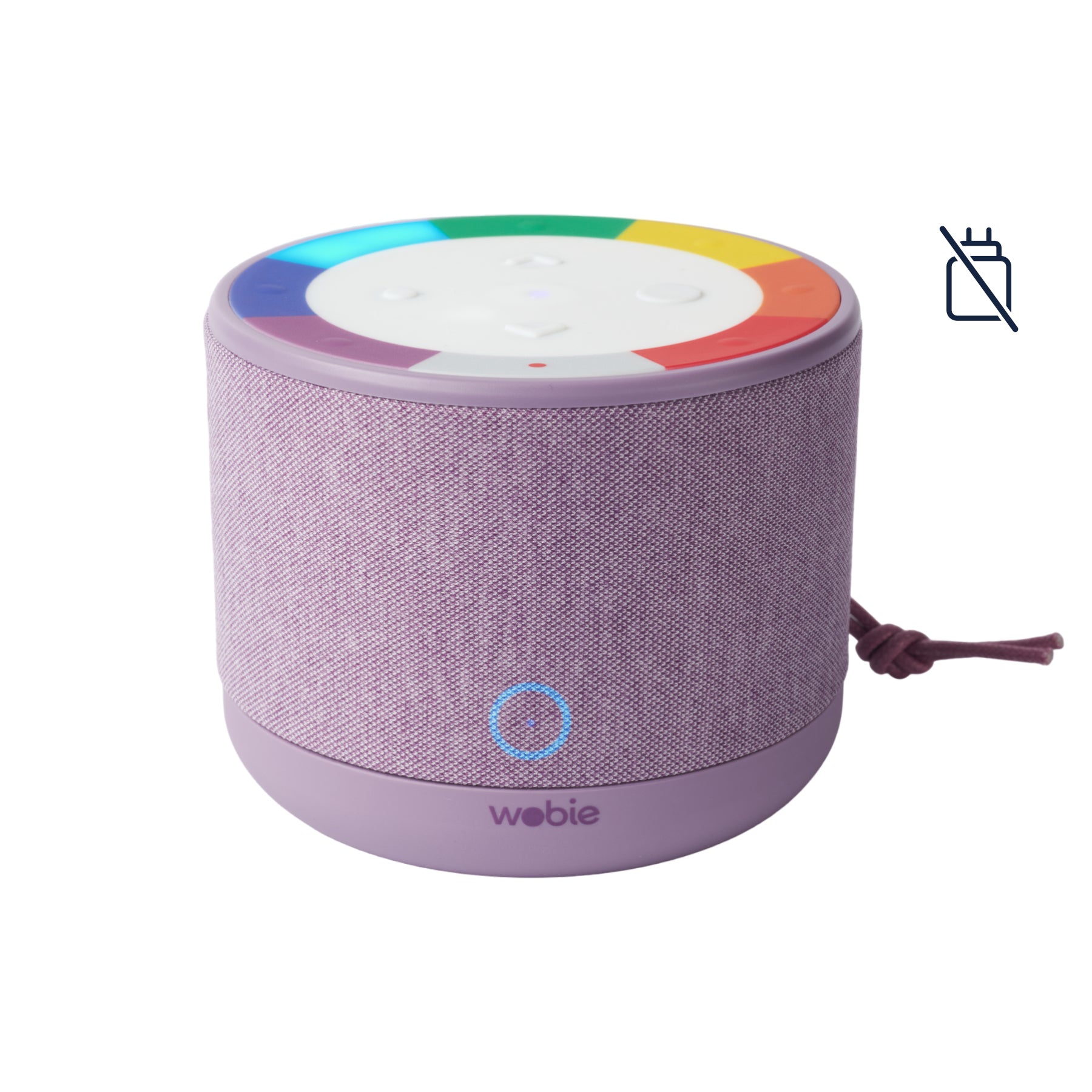 Wobie Box – Bluetooth-Lautsprecher – IPX5, Bluetooth 5.3, WLAN, Violett