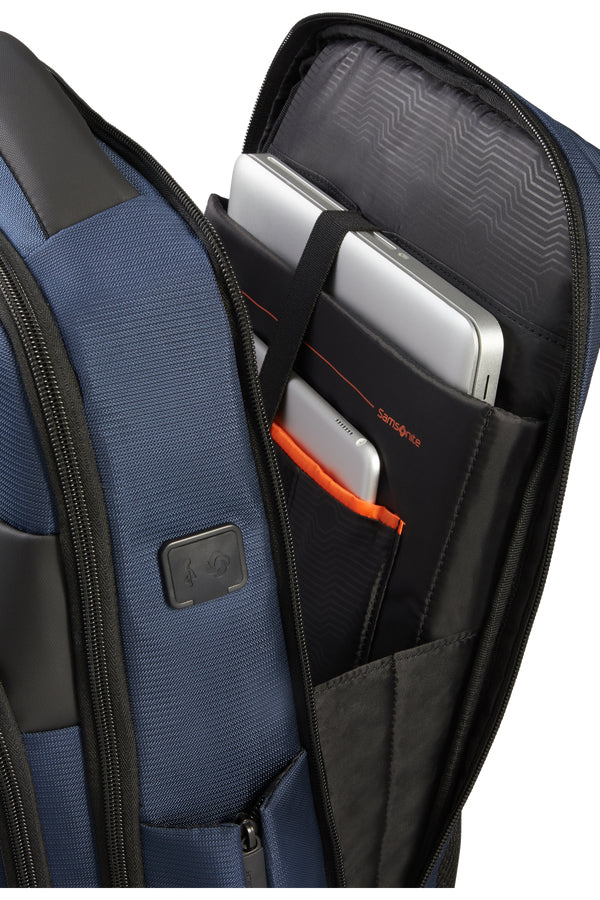 Samsonite Mysight Notebook-Rucksack – 19 l, Aufsteckfunktion, Recyceltes PET (rPET), Blau