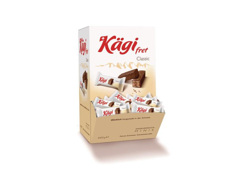 Kägi fret Waffelriegel – Classic, Milch, Minis, 1 kg