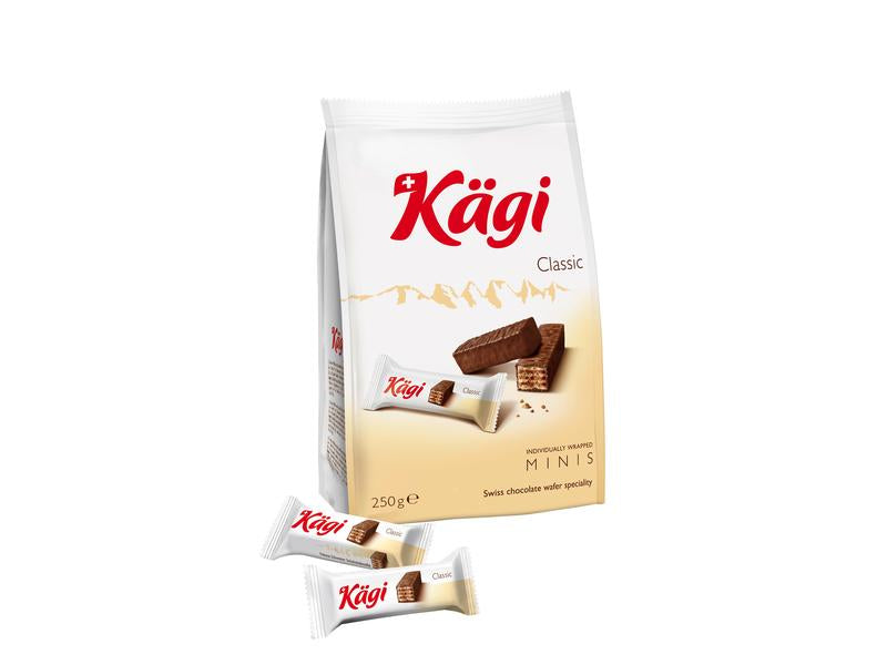 Kägi fret Minis Waffelgebäck – Milchschokolade – 250 g
