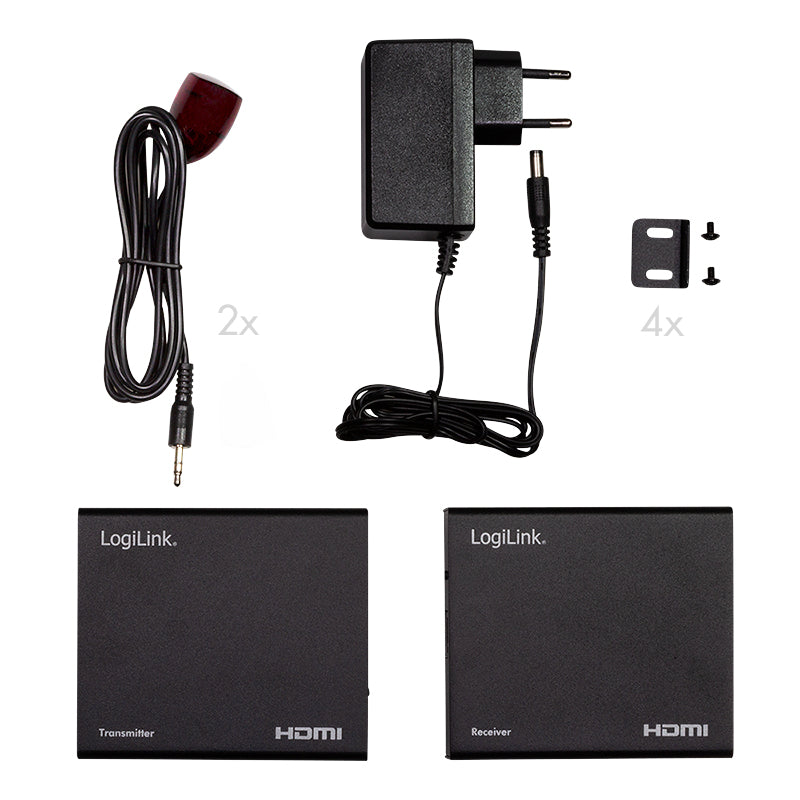 LogiLink HD0030 2.0 Schwarz – Kabelgebunden, Metallgehäuse