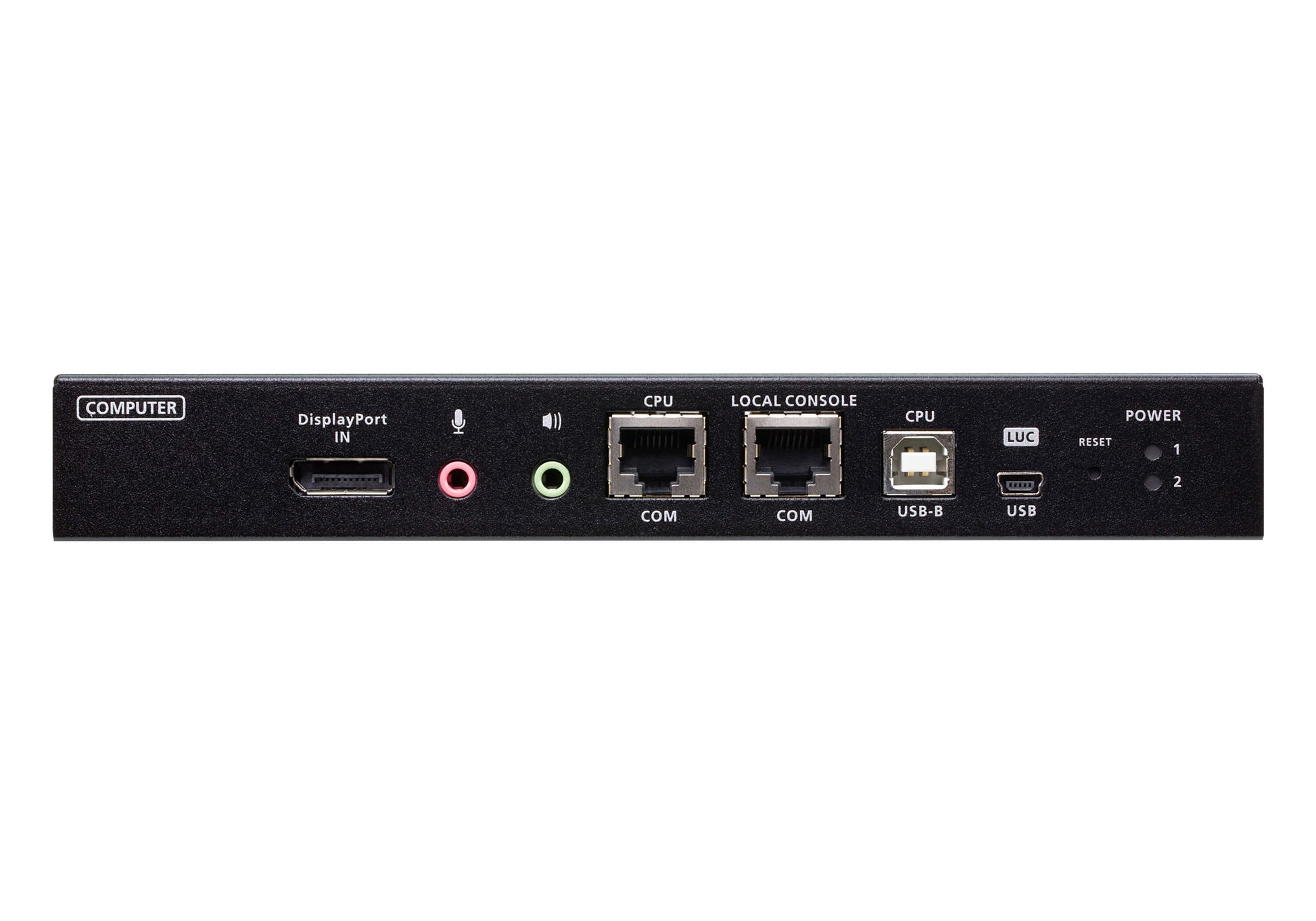 ATEN CN9950 – KVM-Switch, DisplayPort/USB 2.0/RJ-45/3,5 mm Audio, 4K DCI (4096 × 2160), KVM über IP