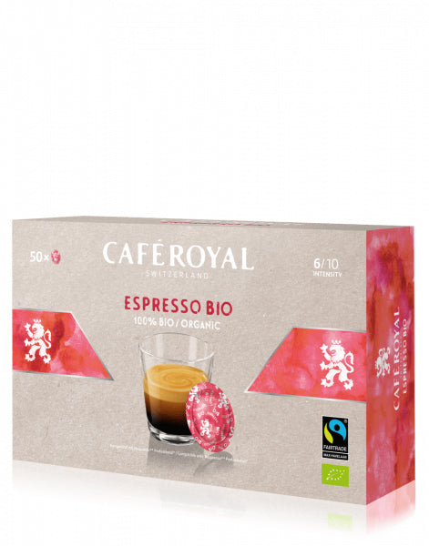 Café Royal Lungo Kaffeepads – für Nespresso Professional – Intensität 5 – Bio – 50 Pads
