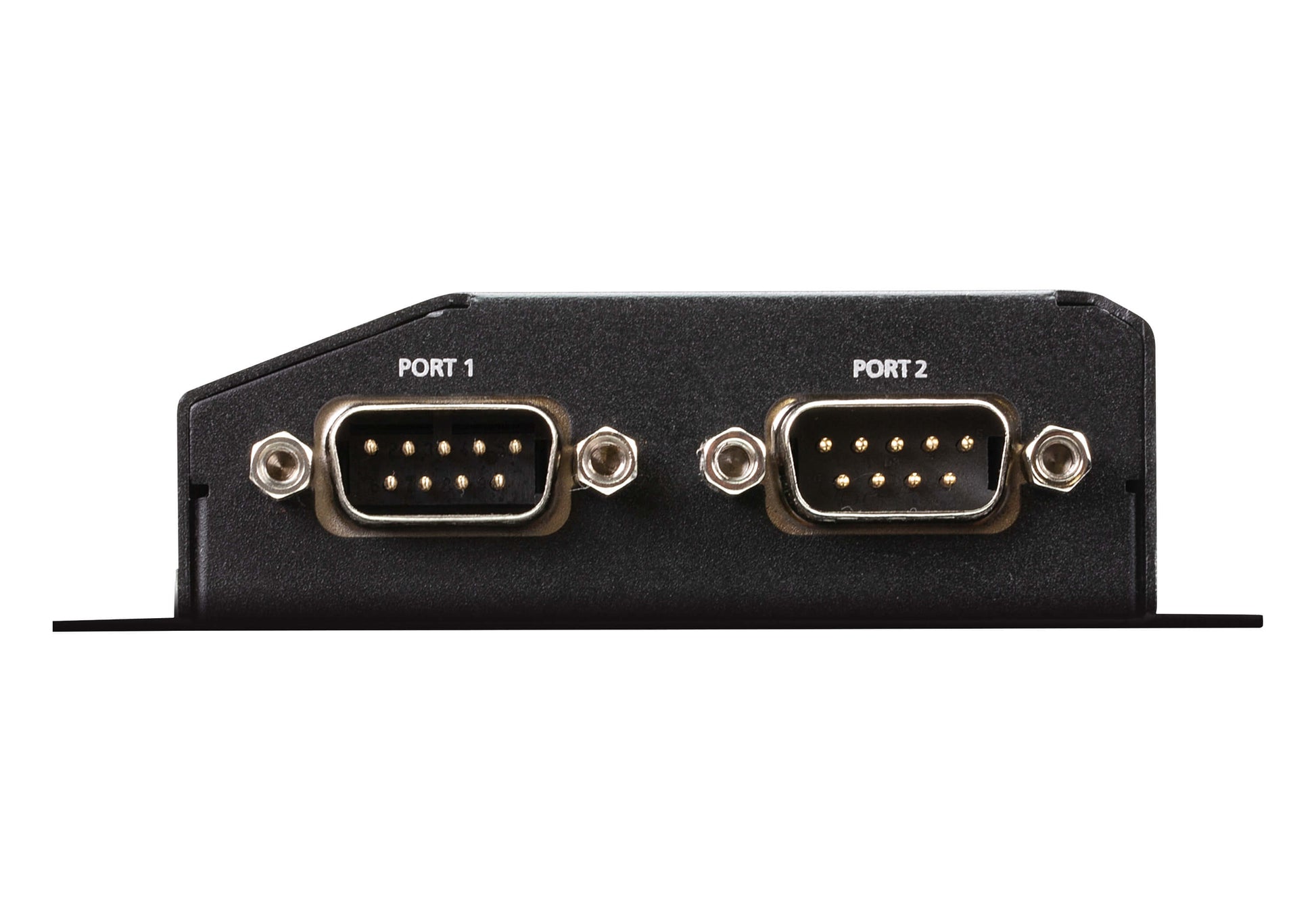 ATEN SN3002P Serieller Device-Server RS-232 zu Ethernet – 2-Port, 10/100 Mbit/s, PoE (802.3af) – Schwarz