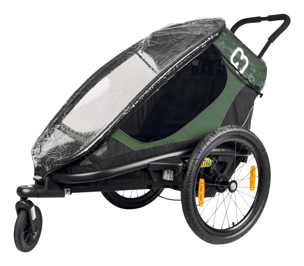 Hamax Fahrradanhänger Regenhülle – für Outback/Avenida – 660×150×1030 mm – transparent – 1 Stk.