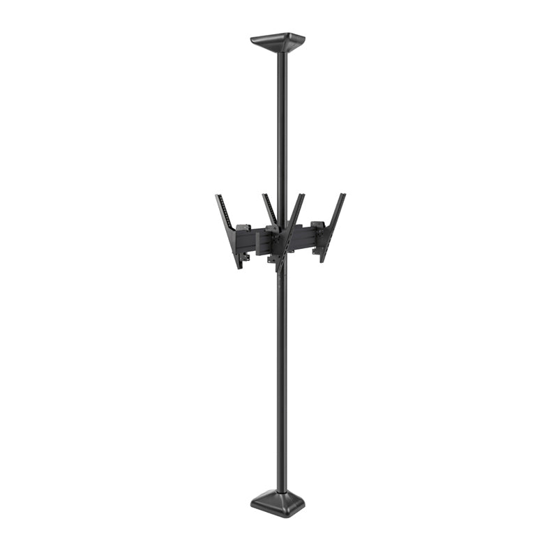 Hagor CPS – Back-to-Back Säulenadapter für Pole-Serie (3210–3216), Schwarz