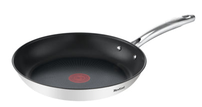 Tefal Fonduepfanne Duetto+ – Ø 20/24/28 cm, Edelstahl, Titan, für Induktion, Gas, Glaskeramik und mehr, Schwarz