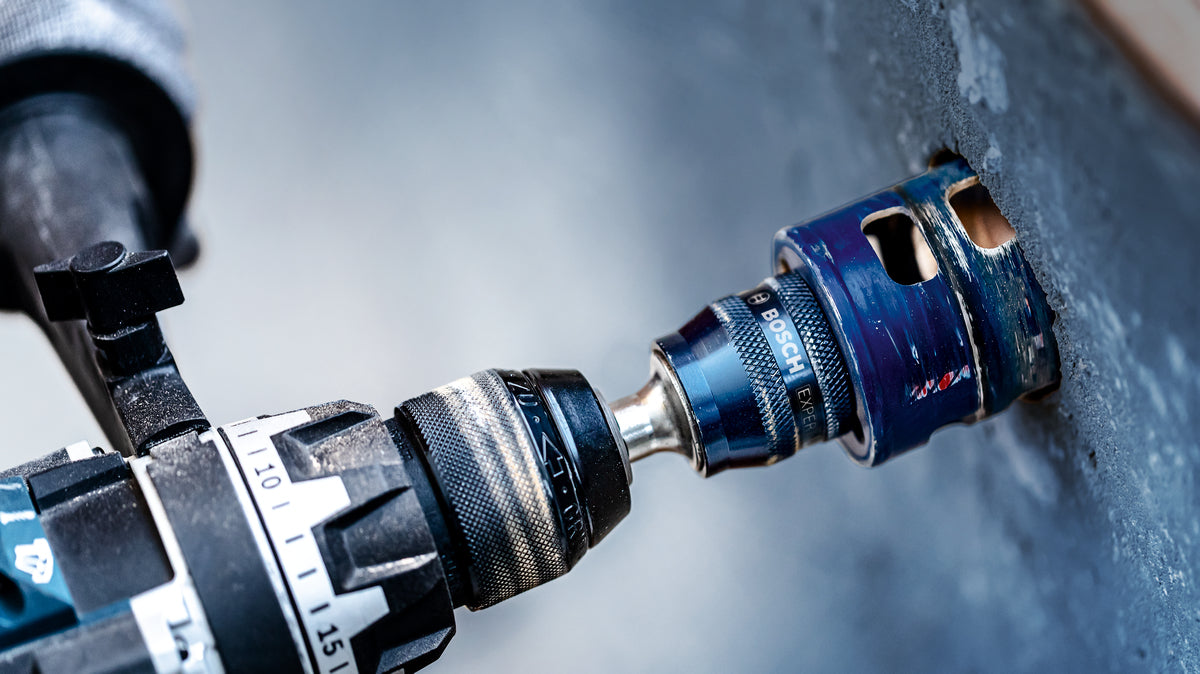 Bosch EXPERT Power Change Plus Adapter für Lochsäge 7,15 × 80 mm HSS 1/4" Sechskantschaft – für Metall, Kunststoff