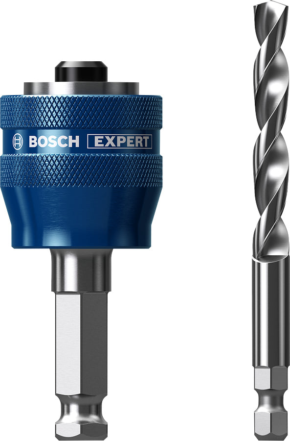 Bosch EXPERT Power Change Plus Adapter für Lochsäge 7,15 × 80 mm HSS 1/4" Sechskantschaft – für Metall, Kunststoff
