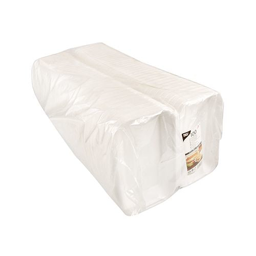 Papstar Take-away-Box, PS – 1,8 l, 240×133×75 mm – weiss – 100 Stk.