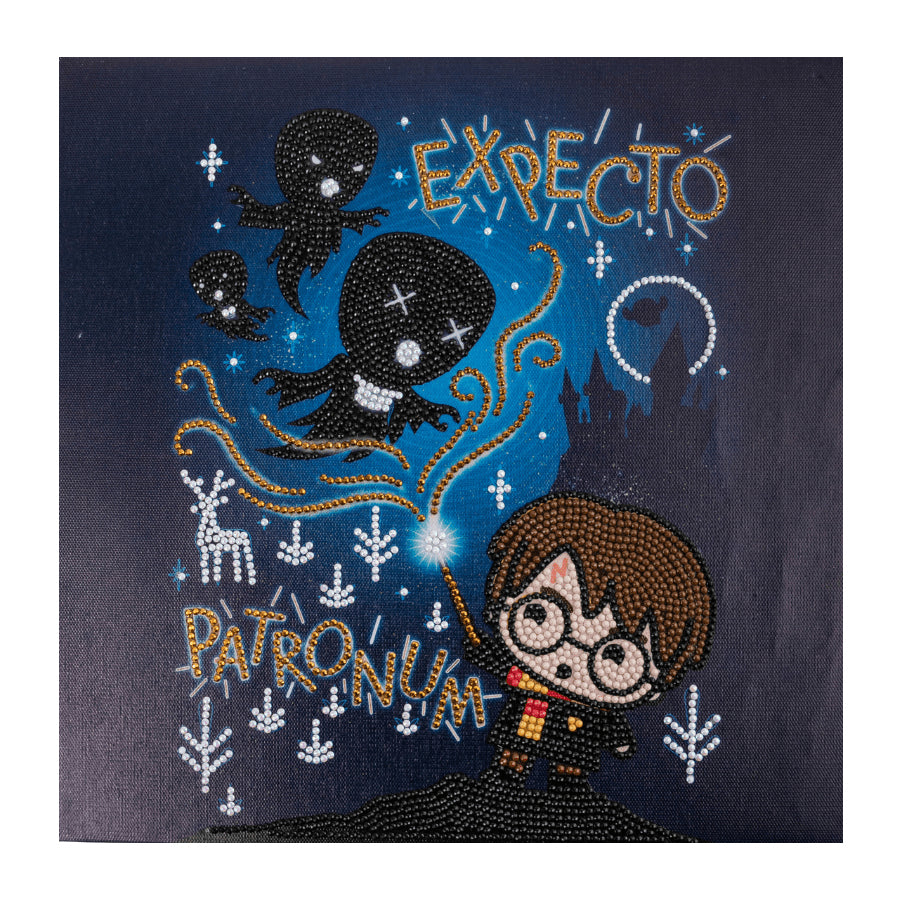 CRAFT Buddy Expecto Petronum – Diamond Painting Set – 30 × 30 cm – ab 8 Jahren