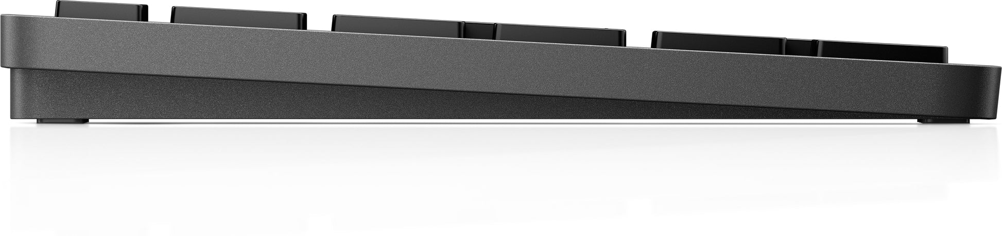 HP 975 – Tastatur – Bluetooth & 2,4 GHz (Nano-Empfänger) – USB-C – beleuchtet – Schwarz