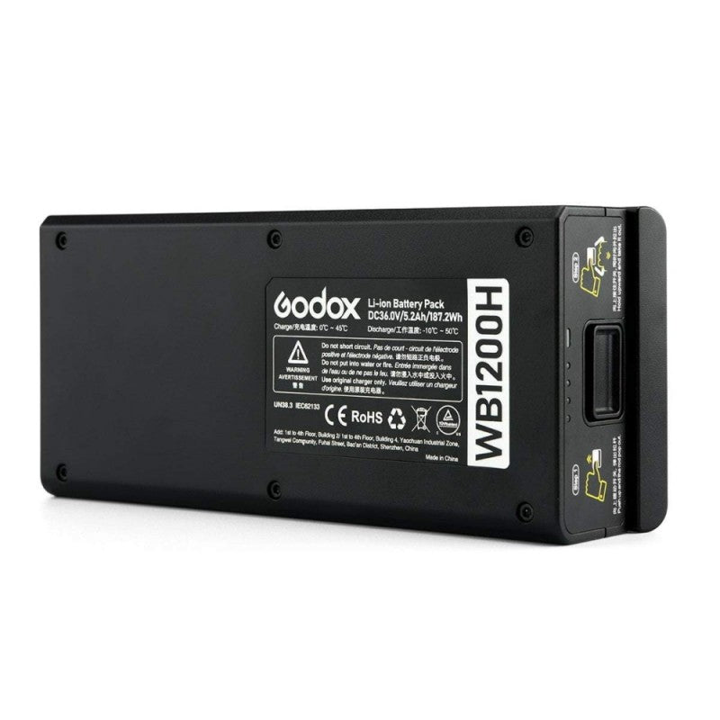 Godox AD1200Pro Power Pack – 1200 Ws, 187,2 Wh Akku, Leitzahl 124 – für Canon, Fujifilm, Nikon u. a.