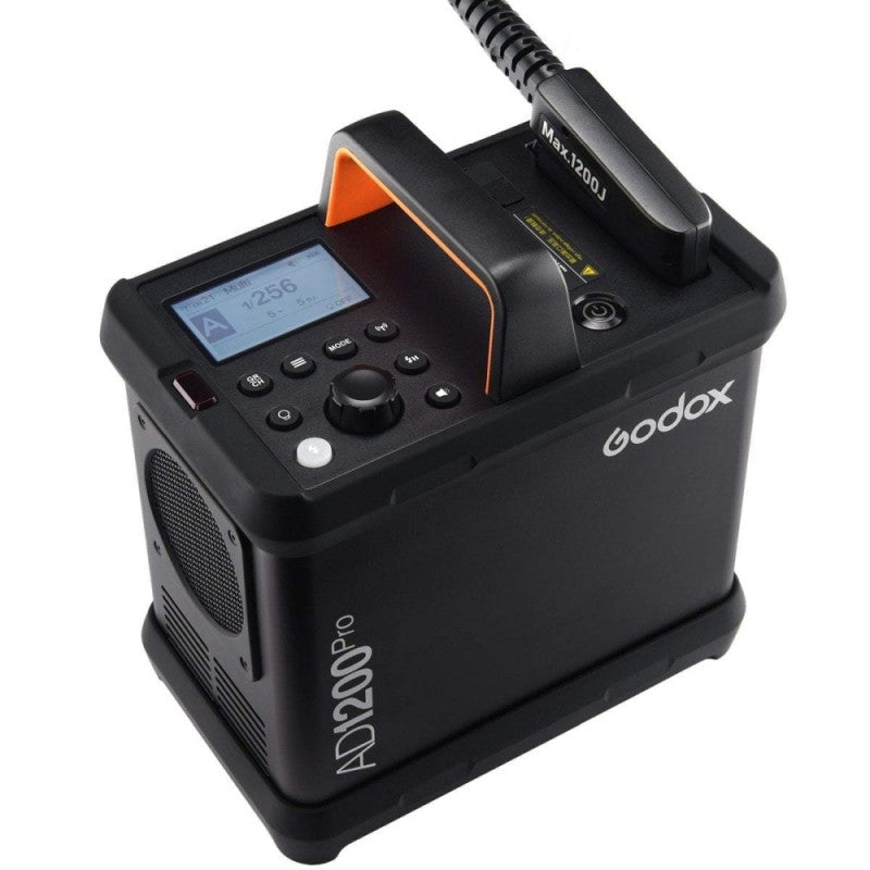 Godox AD1200Pro Power Pack – 1200 Ws, 187,2 Wh Akku, Leitzahl 124 – für Canon, Fujifilm, Nikon u. a.